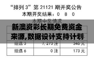 新澳资彩长期免费资金来源,数据设计支持计划_MP8.933