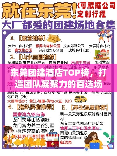 东莞团建酒店TOP榜，打造团队凝聚力的首选场所！