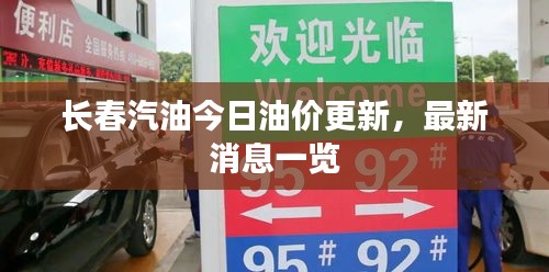 长春汽油今日油价更新，最新消息一览