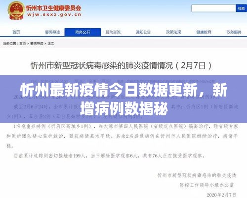 忻州最新疫情今日数据更新，新增病例数揭秘