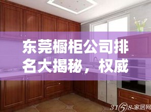 东莞橱柜公司排名大揭秘，权威榜单，不容错过！